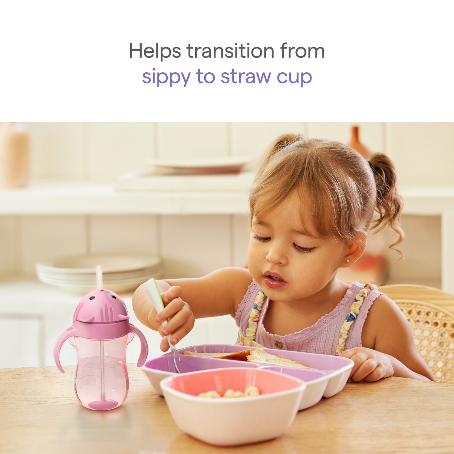 Any Angle™ Weighted Straw Cat Cup, 10oz
